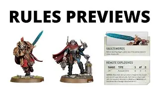 Previews for Custodes + Genestealer Cults - Blade Champion and Reductus Saboteur Rules