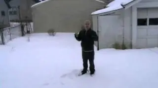 Nick & Sebastian's Hot water 40- below experiment