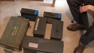 Surplus Ammo Box Collection! Video RE To NayokeHenji!