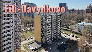🇷🇺 Moscow. Fili-Davydkovo district walking tour.