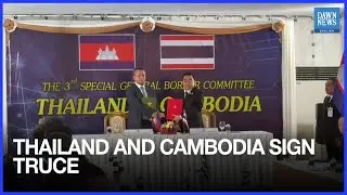 Thailand And Cambodia Sign Truce To Halt Fierce Border Conflict | Dawn News English