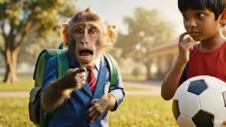 Student monkey resists the temptation 🤗(part-2)