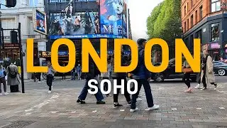 Cycling in London #08 [ 4K ] SOHO &bull; Dean Street &bull; Old Compton Street &bull; Oxford Street &bull; Regent Street