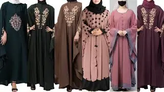 Latest Kaftan Abaya collection 2024//Luxury Irani Kaftan Abaya design/Butterfly Kaftan Abaya design
