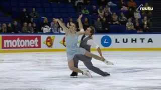 Caroline GREEN / Michael PARSONS USA Free Dance 2022 Finlandia Trophy