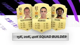 INSANE 15K,30K and 40K STARTER SQUAD BUILDER FIFA 21