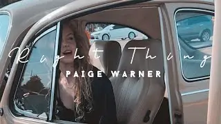 Paige Warner - Right Thing (Visualizer)