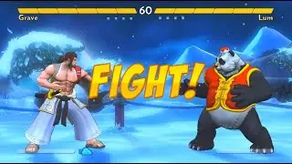 Fantasy Strike - Grave Wind Warrior Gameplay