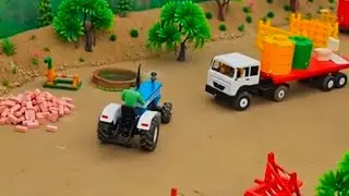 DIY Mini Tractor & DIY Farming @MGMiniatures 