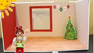 💛Playmobil DIYs - Wohnzimmer basteln - Adventskalender #1 - Pimp my Playmobil - Familie Sonnenschein