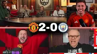 🔥Manchester United HUMBLE City 2-0  | Derby Day Madness & Fan Reactions
