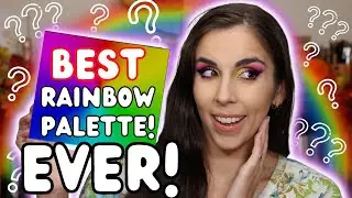 THE ONLY RAINBOW PALETTE YOU NEED! 😍😱 | Ranking My Top 5 Eyeshadow Palettes of 2022 - Number 4