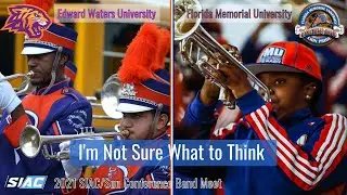 Florida Memorial University and Edward Waters University Band Reaction by Buck5thatbandguy