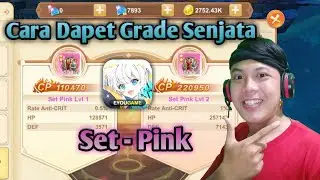 Tips cara mudah Dapatkan Grade senjata set Pink - Astral Guardians Cyber Fantasy