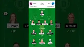 SS-W vs AS-W Dream11 Team, SS-W vs AS-W Dream11 Prediction, SS-W vs AS-W Dream11: Fantasy Tips