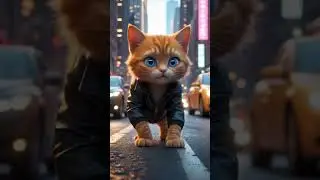 🐱 Lost Kitten in the Big City 🌆 | You Won&rsquo;t Believe What Happens Next! #cat #aianimation