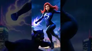 Silk Spectre vs black panther #speedsong #song #dance #music #spedup #dccomics #phonkagressive