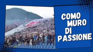 La curva del Como FA TREMARE lo stadio contro la Lazio! (Audio Reale)