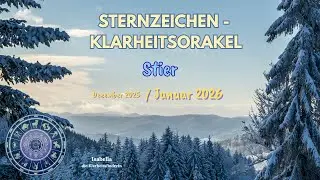 Stier - Sternzeichen Januar 2026 - Unterstützung Ihr seid füreinander da - ein neuer Zyklus beginnt