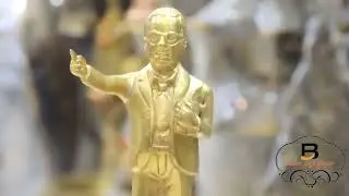 Brass Showpiece Ambedker Ji - 3*2.8*7 inch (BS327 A)