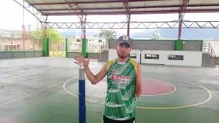 Instalación Tubos y Malla para Voleibol.  Voleibol Sin Limites