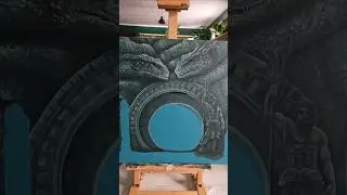 Started my newest painting from the series 