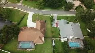 1st drone video of the new florida house