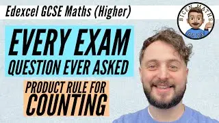 Every exam question ever asked… Product Rule for Counting // [Edexcel GCSE Maths, Higher]