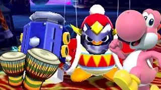 Adding Yoshi drums to Masked Dedede - Kirby Super Star Ultra