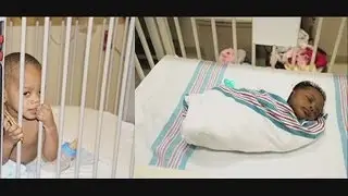 Woman leaves two young children at Cleveland shelter