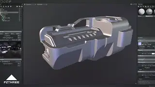 Processing a Boolean Ngon Model.