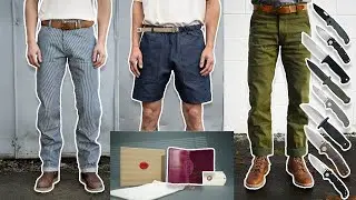 (Unboxing) $2,722+ of Cordovan Wallet, Knives, Denim
