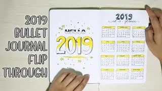 MY 2019 BULLET JOURNAL FLIP THROUGH