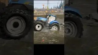 ŞAHLANIYOR KOCA OĞLAN / Tarlayı su basmış balyalar ıslanmış #newholland #t7070 #nht7070 #snowrunner