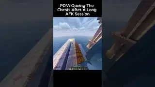 I Opened My Minecraft Chests After AFK And THIS Happened!