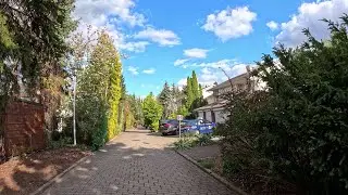 Polish Suburban Serenity POV | Relaxing 4K Spring Walk with Natural Ambience