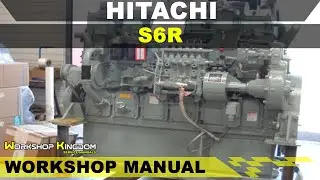 HITACHI S6R Engine Workshop Service Repair Manual - English - PDF Download