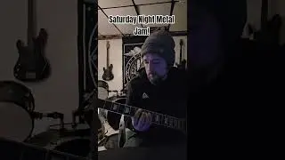 Saturday Night Metal Jam! #headbanger #thrashmetal #metalmusic #jamming
