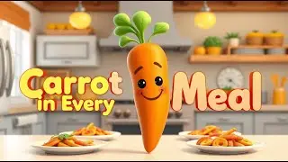 MuzFaf TV - 🥕 Carrot in Every Meal - Original Song - Kids Song