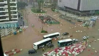 Extreme weather hits southern Spain