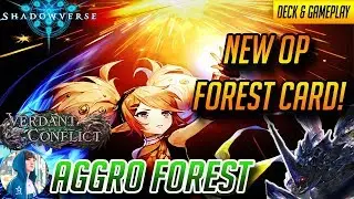This New Forest Card is INSANE (Aggro Forest) | Rotation | Deck + Gameplay 【Shadowverse】