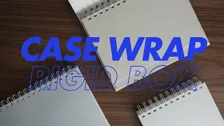 Case Wrap x Rigid Box | Hardcover Books, Box, Files