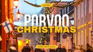 Christmas in Porvoo, Finland 2023 | Vlogmas 🎄