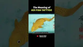 The meaning of KOI FISH TATTOO #tattoo #colors #koifish