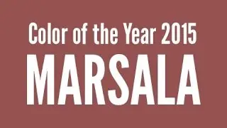 color del a&ntilde;o 2015 (MARSALA)