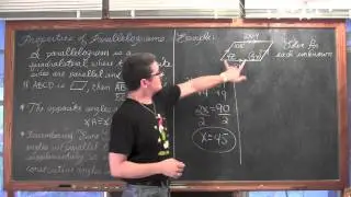 Properties of Parallelograms