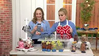 Temp-tations Set of (4) 15-oz Lidded Glasses with Handles on QVC
