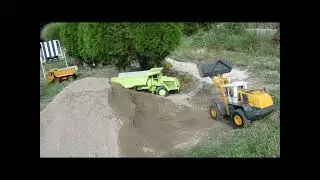 Stra&szlig;en Bau auf der ModellBaustelle  Dinslaken