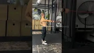 Четыре варианта ретракции лопаток, которые можно выполнить с помощью бандажа!
