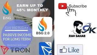 🔰BSG2.0 Blockchain Split Game  ⁉️English plan.... Team CK Rao